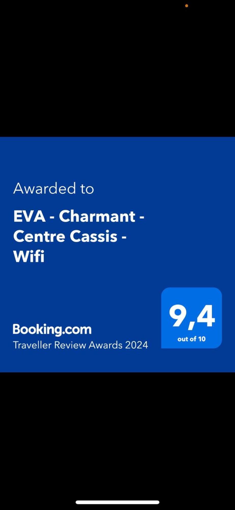 Eva - Charmant - Centre Cassis - Wifi Luaran gambar